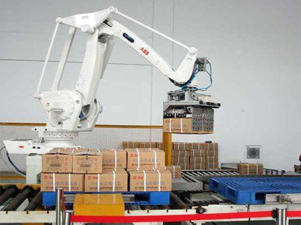 Carton Palletizing Robot (With Iron Plate Fixture)